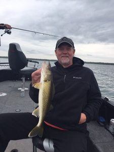 Large Walleye caught on Big Pelican Lake Minnesota